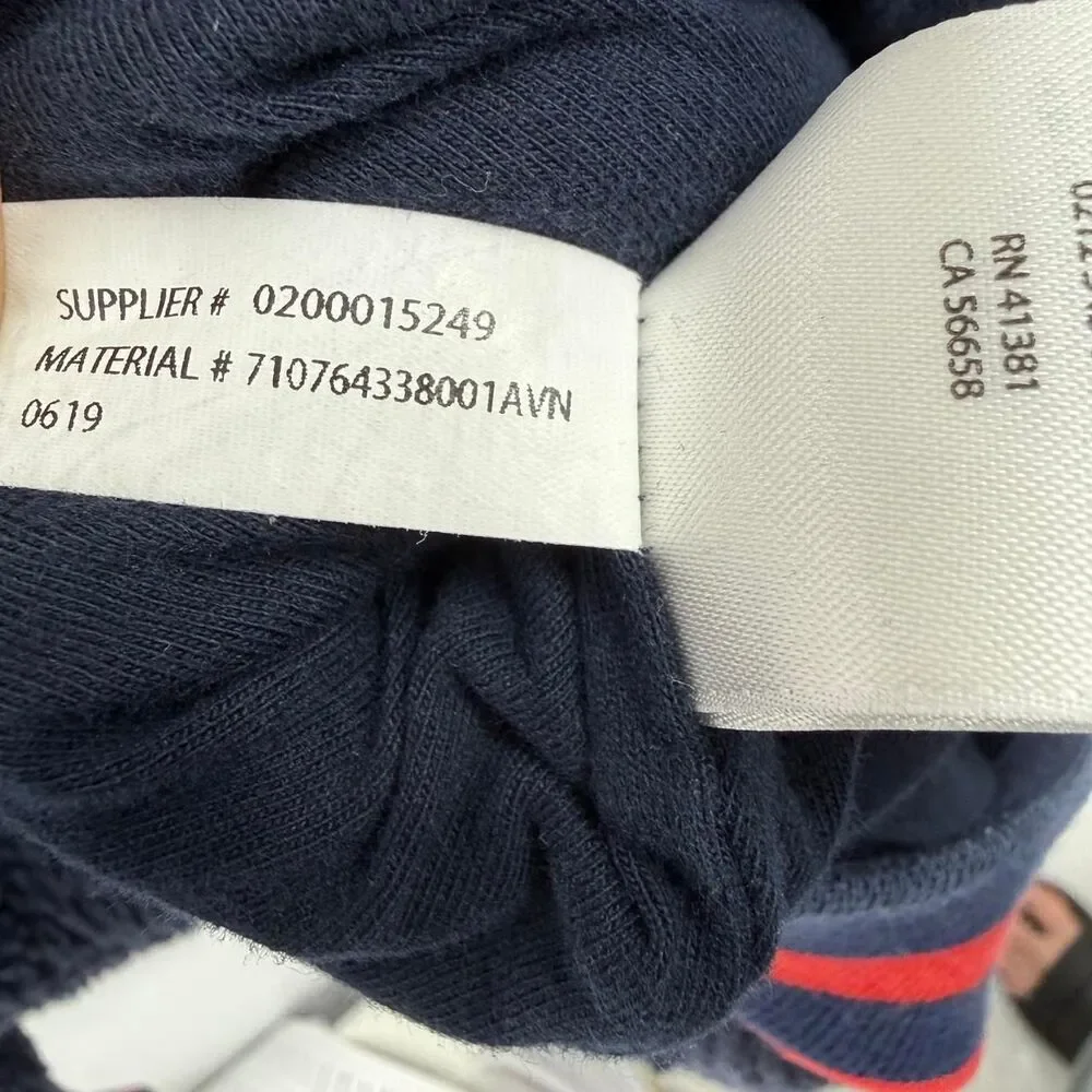 Polo Ralph Lauren Men's M Navy Blue Sherpa Teddy Jacket‎